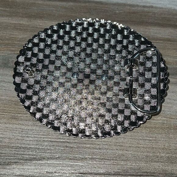 Scorpion Rhinestone Center Belt Buckle Gold Tone And  Silver Tone South Western - Picture 6 of 6